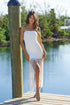 PQ Swim Water Lily Vanessa Strapless Fringe Dress